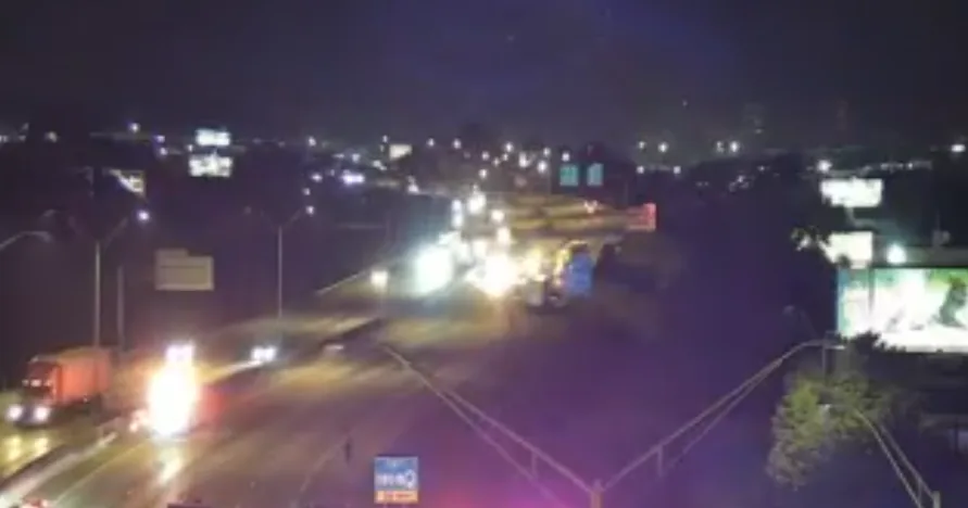 Police investigate a fatal motorcycle crash on Interstate 24 near Rossville Boulevard in Chattanooga